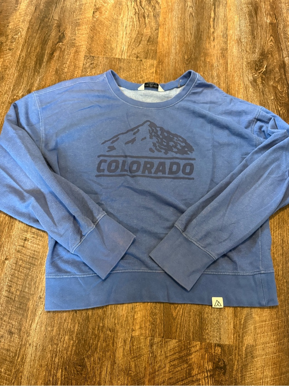 Alpine Design Blue Colorado Crewneck Sweatshirt